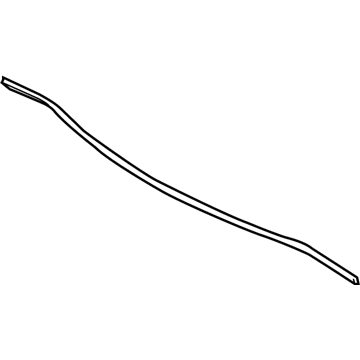 GM 96648169 Rear Weatherstrip 96648169 GM Rear Weatherstrip Illustration 1 of 1