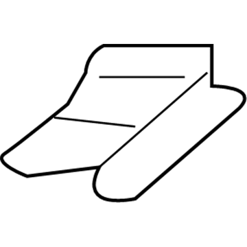 GM 5954007 License Lamp Nut 5954007 GM License Lamp Nut Illustration 1 of 1
