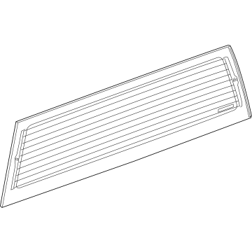 Chevy 85027128 Back Glass