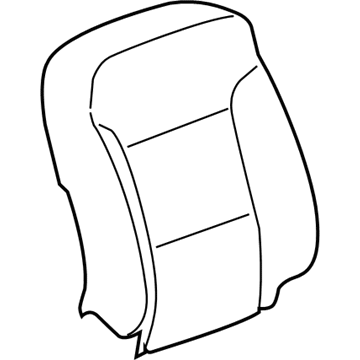 Chevy 23223069 Seat Back Cover