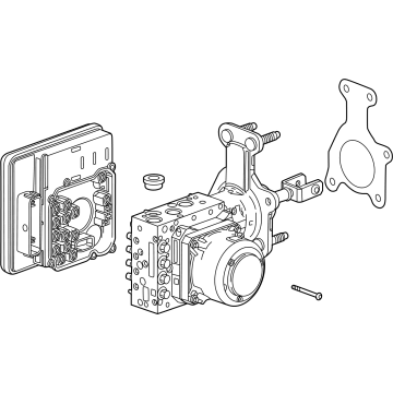 Cadillac ESCALADE IQ ABS Pump And Motor Assembly - 85611400