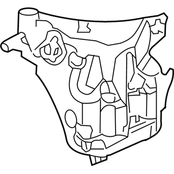 Buick Rendezvous Windshield Washer Fluid Reservoir - 12487581