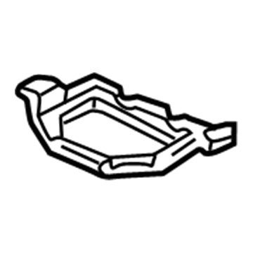 GM 10282711 Control Module Bracket 10282711 GM Control Module Bracket Illustration 1 of 1