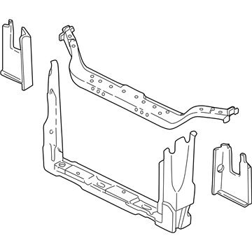 Chevy Uplander Radiator Support - 15871561