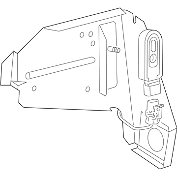 GM 25815013 Resistor 25815013 GM Resistor Illustration 1 of 1