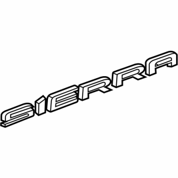 GMC 23400374 Nameplate