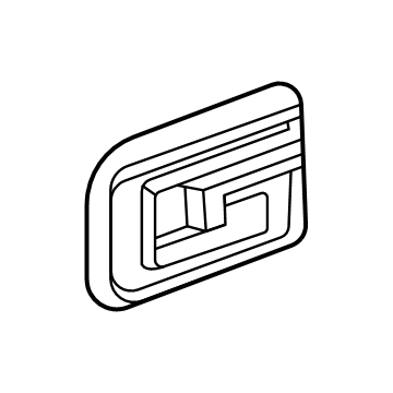 GMC 86561643 Nameplate