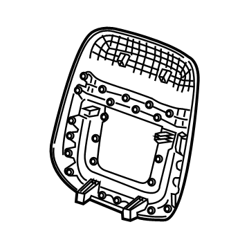 Cadillac 85120027 Seat Back Panel