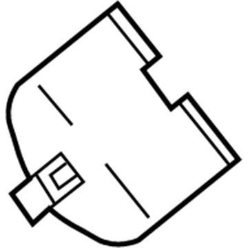 GM 96837678 Blank Cover 96837678 GM Blank Cover Illustration 1 of 1