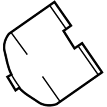 GM 96837677 Blank Cover 96837677 GM Blank Cover Illustration 1 of 1