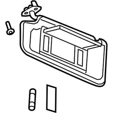 Chevy Malibu Sun Visor - 22788459
