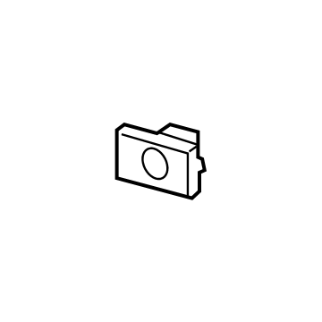 GM 84206954 Parking Sensor Bracket, Driver Side 84206954 GM Parking Sensor Bracket, Driver Side Illustration 1 of 1