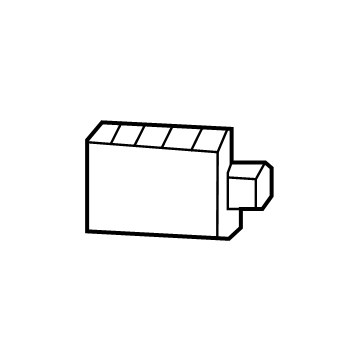 84523853 GM Distance Sensor Illustration 1 of 1