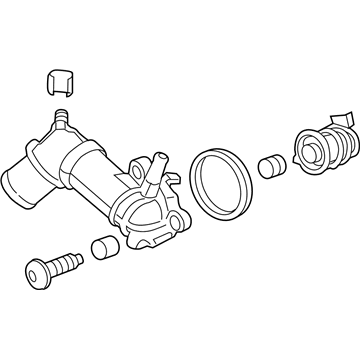 Chevy Cruze Thermostat Housing - 12647027