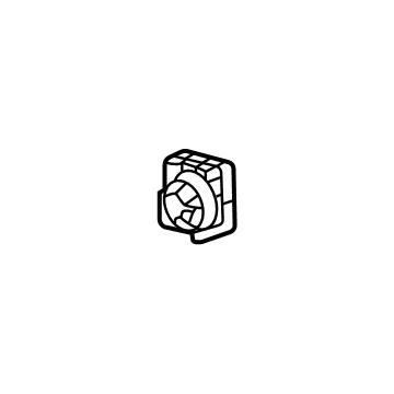 GM 84878419 Lumbar Switch, Jet Black, Passenger Side 84878419 GM Lumbar Switch, Jet Black, Passenger Side Illustration 1 of 1