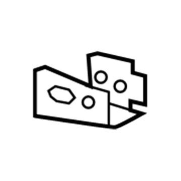 15118978 GM Rail Extension, Passenger Side Illustration 1 of 1