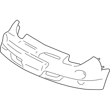 Pontiac Sunfire Bumper Cover - 12335340