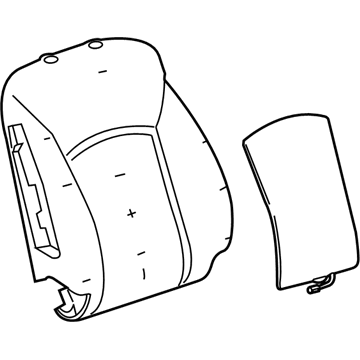 Chevy Sonic Seat Cushion - 95914356