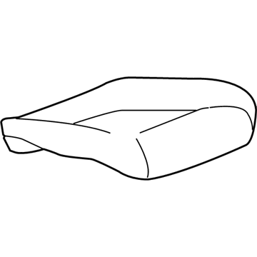 GM 95245423 Cushion Cover, Titanium 95245423 GM Cushion Cover, Titanium Illustration 1 of 1