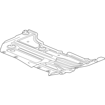 Chevy Underbody Splash Shield - 84052477