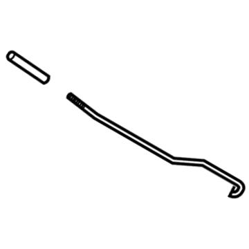 GM 39134925 Lock Rod, Driver Side 39134925 GM Lock Rod, Driver Side Illustration 1 of 1