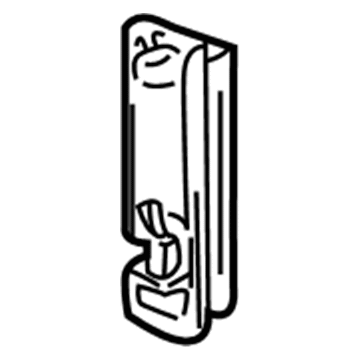 Chevy Astro Exterior Door Handle - 15173052
