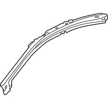 GM 23205431 Windshield Pillar Reinforcement, Driver Side 23205431 GM Windshield Pillar Reinforcement, Driver Side Illustration 1 of 1