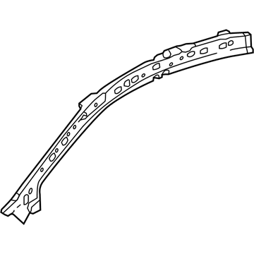 GM 42680260 Inner Windshield Pillar, Driver Side 42680260 GM Inner Windshield Pillar, Driver Side Illustration 1 of 1