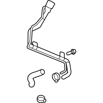 Chevy Camaro Fuel Filler Hose - 22925351