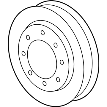 Chevy Malibu Water Pump Pulley - 12611587