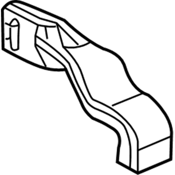 GM 22729724 Inlet Duct 22729724 GM Inlet Duct Illustration 1 of 1
