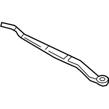 GM 15890058 Wiper Arm, Driver Side 15890058 GM Wiper Arm, Driver Side Illustration 1 of 1
