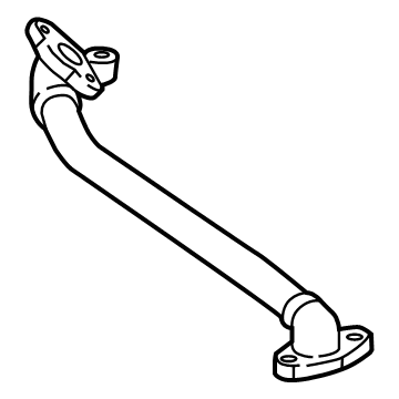 GM 12705525 Oil Line 12705525 GM Oil Line Illustration 1 of 1