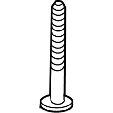 13348508 GM Jack Carrier Bolt Illustration 1 of 1