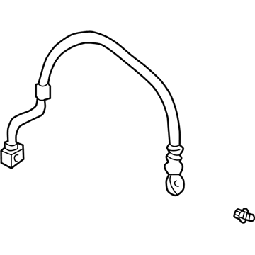Buick LaCrosse Brake Line - 19366668