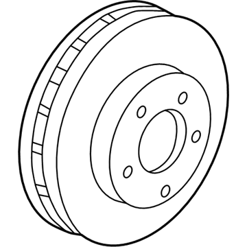 Buick LaCrosse Brake Rotor - 19303816