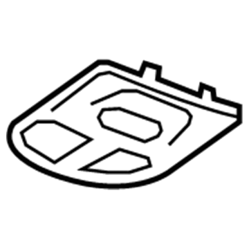 GM 15276333 Map Lamp Assembly, Titanium 15276333 GM Map Lamp Assembly, Titanium Illustration 1 of 1