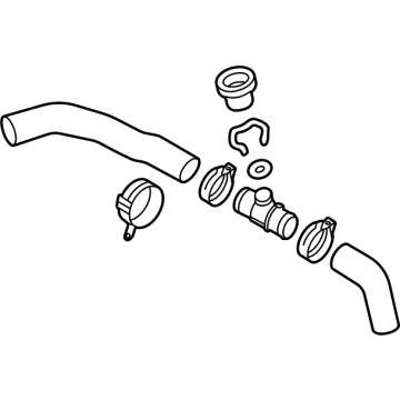 Chevy 85147462 Upper Hose
