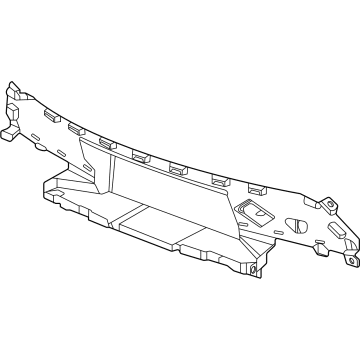 GM 84670988 Mount Panel, Black 84670988 GM Mount Panel, Black Illustration 1 of 1