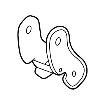 GM 86543108 Shackle, Rear Spring Shackle 86543108 GM Shackle, Rear Spring Shackle Illustration 1 of 1