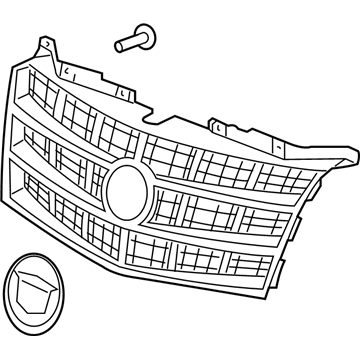 Cadillac 23139253 Grille Assembly