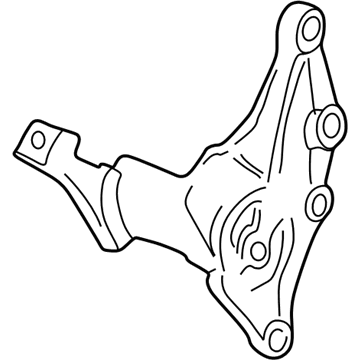 24509024 GM Alternator Bracket Illustration 1 of 1