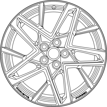 Chevy 86774729 Wheel