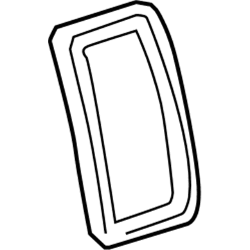 GM 15710773 Weatherstrip 15710773 GM Weatherstrip Illustration 1 of 1
