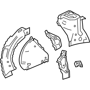 GMC 84805149 Apron Assembly