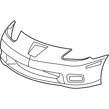 GM 15915335 Front Bumper Cover 15915335 GM Front Bumper Cover Illustration 1 of 1