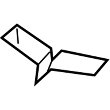 GM 22901567 Emblem, Front 22901567 GM Emblem, Front Illustration 1 of 1