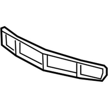 GM 15857168 Lower Grille 15857168 GM Lower Grille Illustration 1 of 1