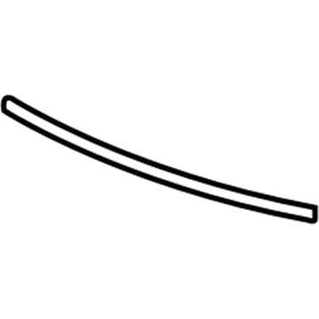 15881433 GM Upper Seal, Front Illustration 1 of 1