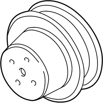 Chevy 10085760 Fan Pulley